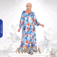 Sajeeda Jubah dress, Arissa's latest fashionable Muslim women's clothing, sizes S to 5XL, colorful, 