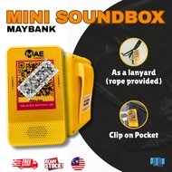 [Maybank User Only] Maybank Mini Pocket Soundbox QRPay Biz Maybank QRPay / Payment Speaker/ For Any 