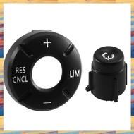[L M Q N] Car Steering Wheel Cruise Control Button Cover Trim for  F55 F56 F57 F60 61319325920 B Sty