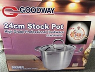 Goodway 24cm Stock Pot電磁爐適用煲