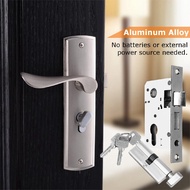 Engineering Door Lock Aluminum Handle Dead Bolt Internal Lock Bolt Lockset Door Hardware Set Home Office Security