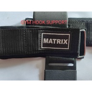 Strap gym hook matrix