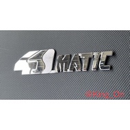 4MATIC Embossed Logo Emblem Original