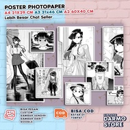 Poster KOMI Can't Communicate Anime KOMI-san Najimi Osana KOMI Shousuke Rumiko Manbagi Yamai Ren Wal