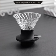 Bincoo Coffee Dripper Set Coffee Maker Smart Cup Hand Coffee Filter Cup Glass Drip Coffee Sharing Po