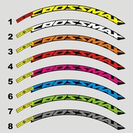 [SEPEDA] Decal Rims Crossmax Rim Stickers 26-27.5 / Decal Rims Stickers for Mtb Crossmax Bicycle Rim