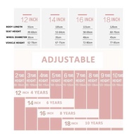 HOT Recommend NEW Baby High-carbon Steel Children's Bicycle 14 16 18 Inch Girls Bikes With Thickened