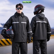 IMUTO Raincoat set - for men and women, thick fabric raincoat with full body protection - Suitable f
