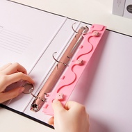 Three-Hole Puncher File File Puncher a4 Loose-leaf Folder 3-Hole Round Hole Manual Puncher Plastic