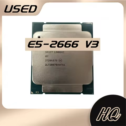 Xeon E5-2666V3 E5 2666v3 E5 2666 v3 2.9 GHz Ten-Core Twenty-Thread 25M 135W LGA 2011-3