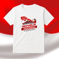 MERAH 17An Thsirt 2025 Garuda Adult Latest Nkri Outfit Paskibra Merdeka Kekinian Women's Clothing Re