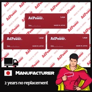 AdPower Large 3 pieces  Static suppression sheet Improve air flow to the engine Easy installation Fo