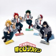 Anime My Hero Academia (MHA) 15CM Acrylic Stand Keychain Pendant Car Key Izuku Midoriya Katsuki Baku