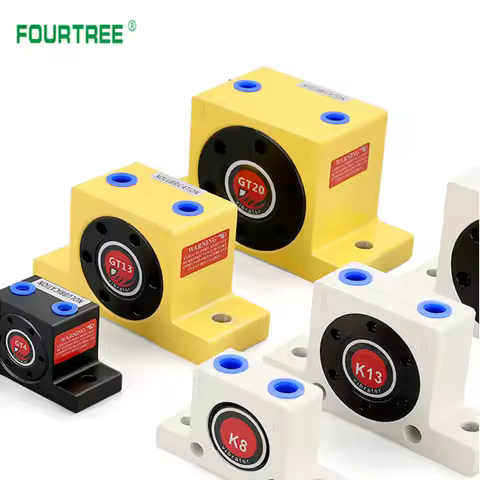Pneumatic Vibrator GT Gear Series K Type Steel Ball Vibrator Turbine Oscillators Industry Hammer Bla