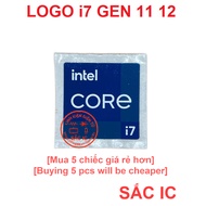 [LOGO][2] LOGO sticker I7 generation 11 12 - GEN 11 12