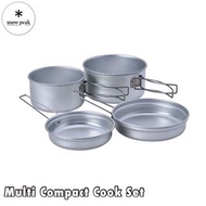Snow Peak Multi Compact Cook Set 鋁合金雙鍋套裝 SCS-020R