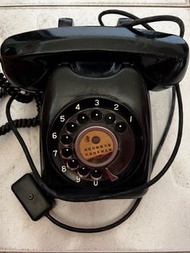 古董電話機 古董復古式電話 轉盤式電話 1981年生產 型號600-AI 功能正常