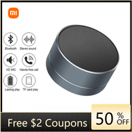 🔥 Original product+free shipping+COD 🔥 Xiaomi A10 Mini Bluetooth Audio Wireless Portable Speaker Small size for hands-free calling, FM, TF card multifunctional