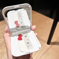 Portable Makeup Mirror Cute Makeup Mirror Handheld Portable Foldable Mirror E6i0