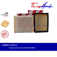 COMBO Filters (Aircon &amp; Air) for Toyota Corolla Cross Hybrid (2020 - 2023)
