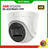 Hotdeal 4K 8.3MP HIKVISION DS-2CE76U0T-ITPF 4K 8.3MP Turret Indoor / Outdoor Camera CCTV Camera Secu