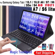 Keyboard Case for Samsung Galaxy Tab A8 2022 A7 2020 10.4 A 10.1 2019 10.5 A6 2016 S7 S8 11 S6 Lite