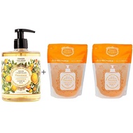 ▶$1 Shop Coupon◀  Panier des Sens Provence Liquid Marseille Soap, hand wash with 2 soap refills - Ma
