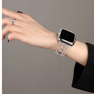 smartWatch strap for iWatch Series 9 8 7/6/5 4 3/2/1Jelly glacier transparent iWatch Strap