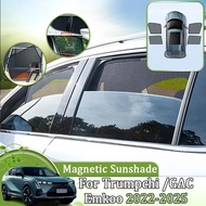 Magnetic Car Sunshade For Trumpchi GAC Emkoo 2025 2022 2023 2024 Windshield Curtain Ventilation Side