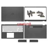 New For Dell Inspiron 15 3510 3511 3515 3520 3521 LCD Back Cover Front Bezel Hinges Palrmest Bottom 