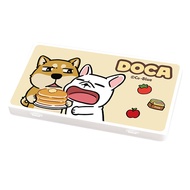 【Doca 豆卡頻道】隨身口罩收納盒-分我吃一口 （18.4x10.4x1.5cm） _廠商直送