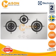Electrolux 86cm UltimateTaste 300 Stainless Steel Built-In Gas Hob EHG933SA (Gas Cooker Gas Stove Da