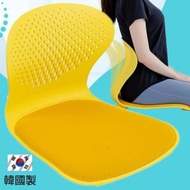 HOUSSEN - 韓國製 Flying 矯正健康椅背丨護脊坐墊丨坐姿矯正 黃色 - 00007