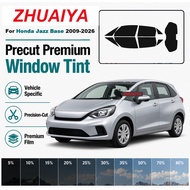 Premium Precut Nano Ceramic Tint For Honda Jazz Base 2009-2026 2Mil UV99% IR99% 5-Year Warranty