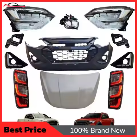 【2026】New Arrival D-max Upgrade Kits Car Bumper Bodykit Headlight For Isuzu Dmax 2021 To 2024 Body K