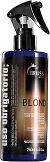 TRUSS Purple Hair Spray & Blonde Toner - Hair Lightening Spray & Reconstructor with Customizable Ton