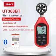 UNI-T UT363/UNI-T UT363BT Mini ความเร็วลมดิจิตอลเมตรเครื่องวัดความเร็วลมวัดความเร็วความเร็วลมดิจิตอล