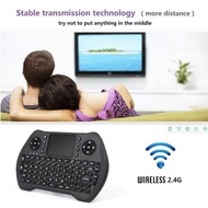 Keyboard Wireless 2.4GHz with Touchpad Mini - MT10 Air Mouse Key Board PC USB Kibot Laptop Keybord K