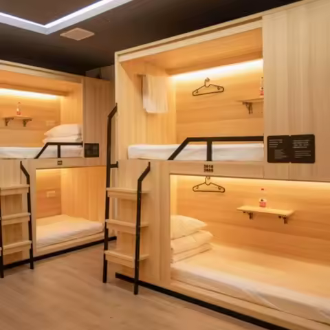 Bed, staff dormitory, bunk beds, youth hostel homestays, high and low beds, e-sports hotel apartment