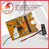 Makita 5S 21V 8MOSFET Super Discharge Battery Circuit - Charging & Discharge Circuit to Protect 1865
