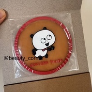 全新💛西村裕二熊貓 矽膠杯墊Gokigen Panda Coaster