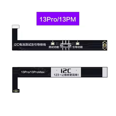 i2C Programmer Battery Flex Cable Data Guide Booting Edit For iPhone 5SE 6 7 8 X 11 12 13 Pro Max Ma