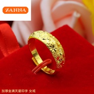 916 original gold Good Luck Fortune Wealth Dragon Rings For Men Open Adjustable Ring