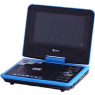 GMC portable DVD player DIVX-808Y-TV-GAME-FM RADIO 11 inch