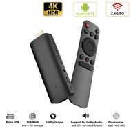 TV Stick Android 12 TV Box 4K 4+64G Turns TV Into Smart TV Connected Portable