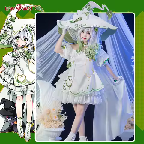 LAST BATCH UWOWO Exclusive Nahida Cosplay Genshin Impact Fanart Nahida Cute Bunny Suit Cosplay Costu