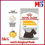 ROYAL CANIN Mini Dermacomfort 3KG Dry Dog Food/ Makanan Anjing/ Pet Food