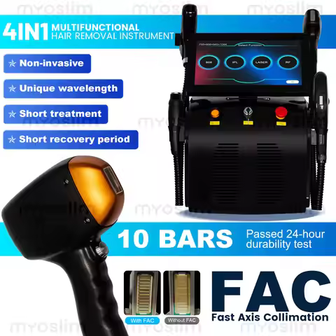 Best-seller Picosecond 4 In 1 Diode Pico 808 Carbon Peeling RF Ipl Nd Yag Opt Hair Removal Tattoo Re