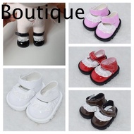 Mini Shoes, Lace Leather Doll Shoes, Mini Replacement 20cm Adhesive Shoes Cotton Doll