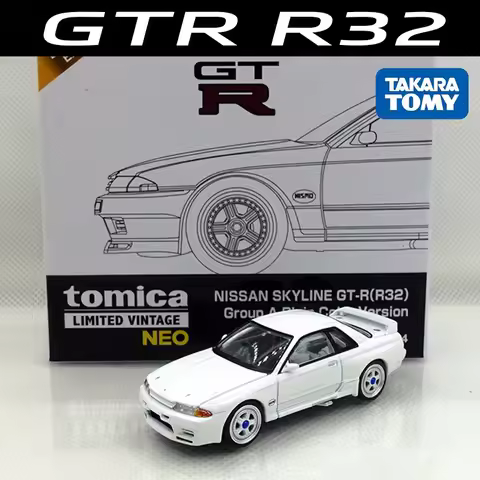 TAKARA TOMY TOMYTEC Skyline GTR R32 WRX STI Malaysia EXPO Alloy Motor Vehicle Models Car Toys Collec